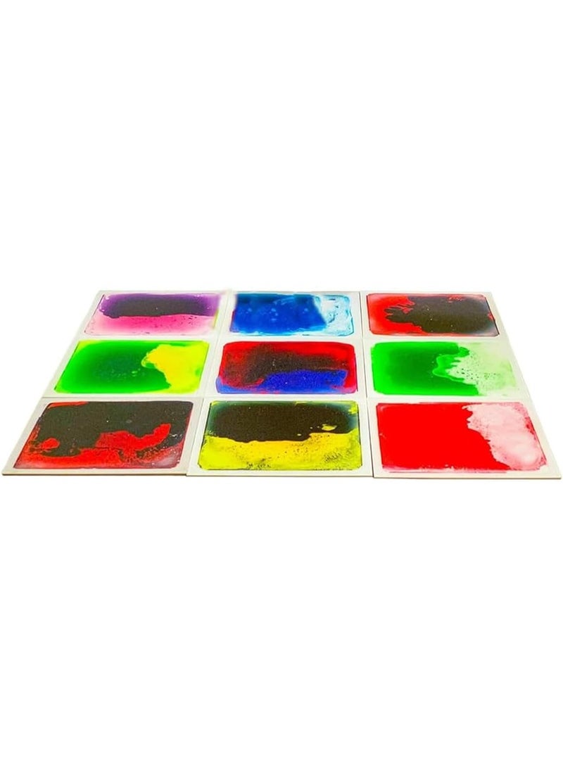 abley's Therapeutic Sensory Liquid Tiles for Autism Support, Interactive Color-Changing Floor Mat, Visual Stimulation, Multi-Color (Set of 1) - Image 5